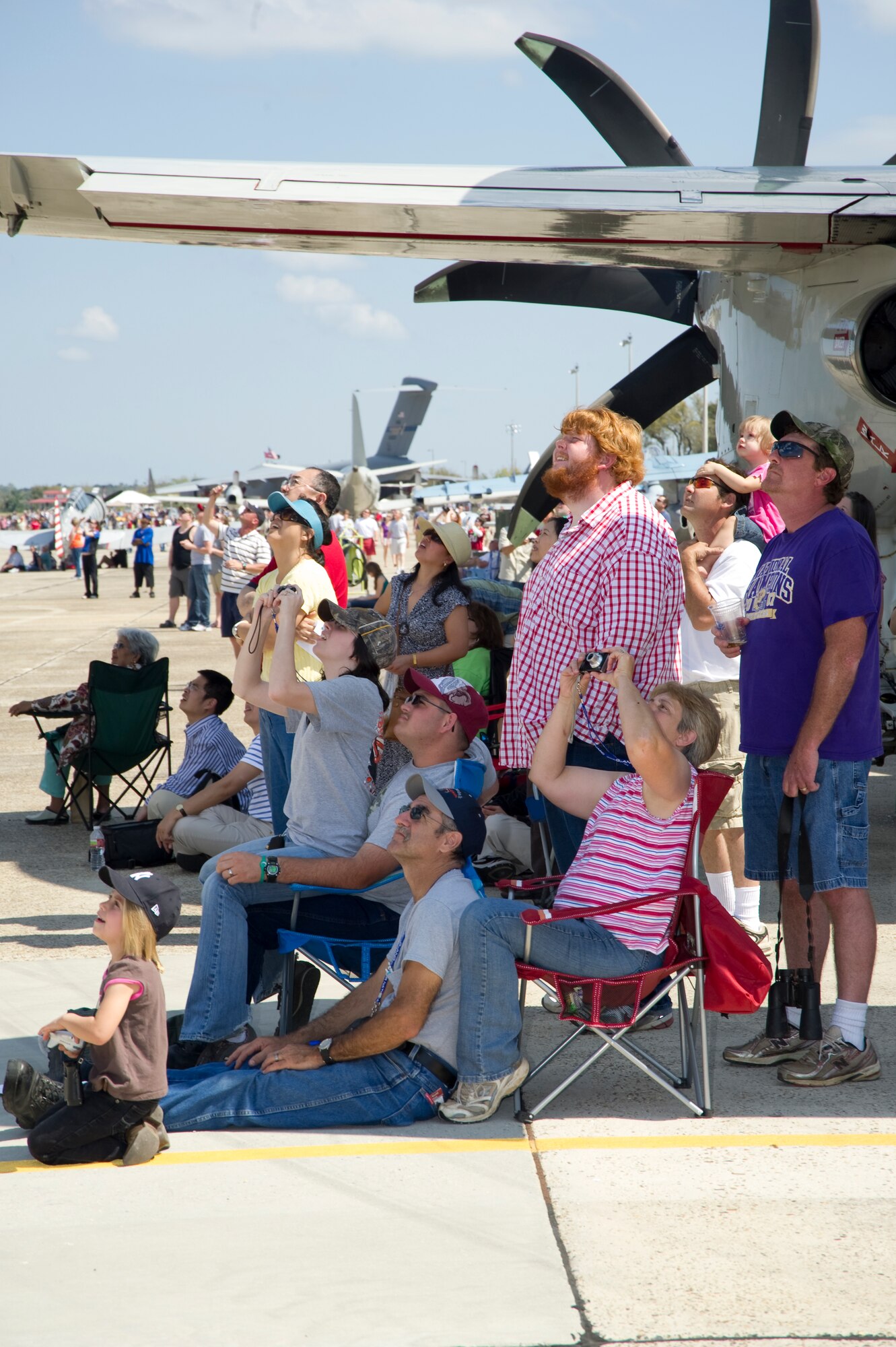 Keesler’s open house and air show, Angels Over the Bay, takes place March 19 and 20.  The celebration of Keesler’s 70 years of heritage includes the Navy Blue Angels and Army Golden Knights along with many other performers, static displays and vendors.   Last year, the Blue Angels performed 68 air shows at 35 U.S. sites in their F/A-18 Hornets for more than 8 million spectators. Since its inception in 1946, the Blue Angels have performed for more than 463 million fans.  (U.S. Air Force photo by Adam Bond)

