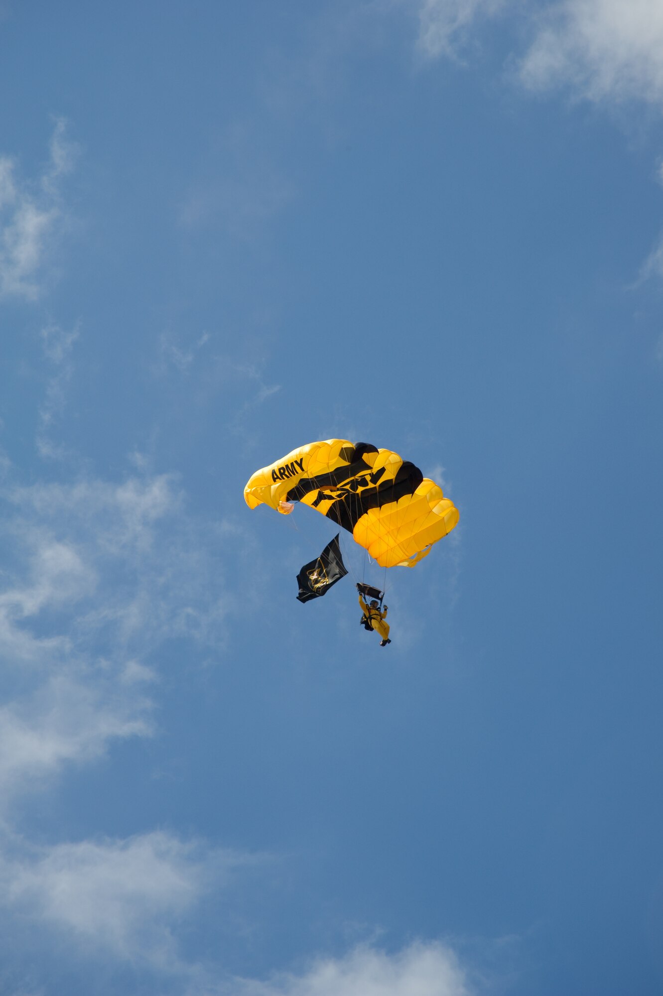 Keesler’s open house and air show, Angels Over the Bay, takes place March 19 and 20.  The celebration of Keesler’s 70 years of heritage includes the Navy Blue Angels and Army Golden Knights along with many other performers, static displays and vendors.   Last year, the Blue Angels performed 68 air shows at 35 U.S. sites in their F/A-18 Hornets for more than 8 million spectators. Since its inception in 1946, the Blue Angels have performed for more than 463 million fans.  (U.S. Air Force photo by Adam Bond)

