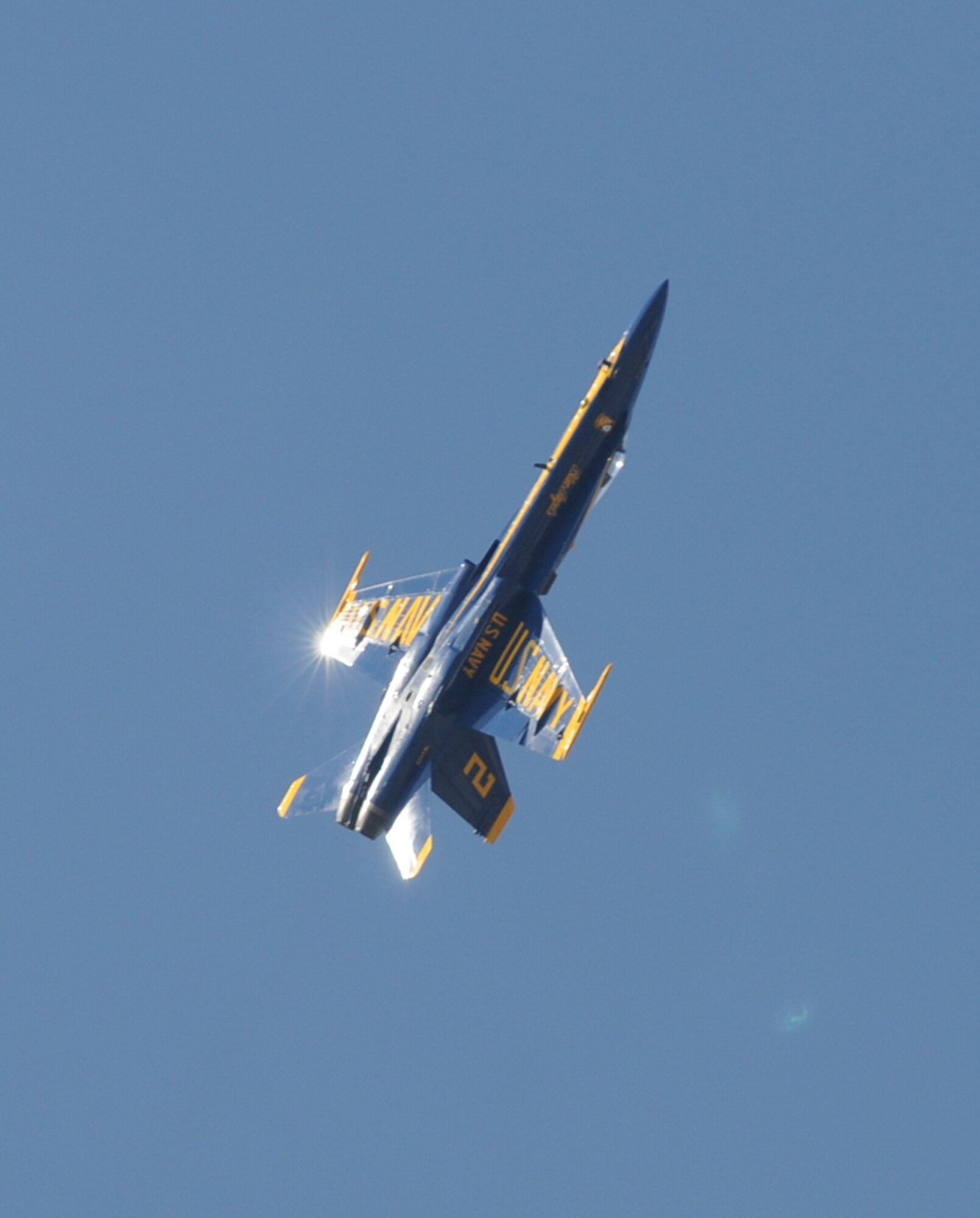 Keesler’s open house and air show, Angels Over the Bay, takes place March 19 and 20.  The celebration of Keesler’s 70 years of heritage includes the Navy Blue Angels and Army Golden Knights along with many other performers, static displays and vendors.   Last year, the Blue Angels performed 68 air shows at 35 U.S. sites in their F/A-18 Hornets for more than 8 million spectators. Since its inception in 1946, the Blue Angels have performed for more than 463 million fans.  (U.S. Air Force photo by Kemberly Groue)