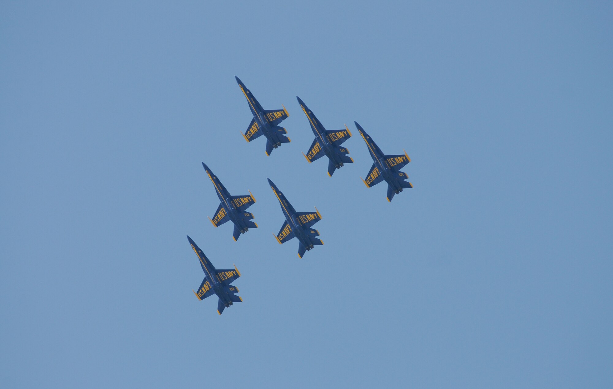 Keesler’s open house and air show, Angels Over the Bay, takes place March 19 and 20.  The celebration of Keesler’s 70 years of heritage includes the Navy Blue Angels and Army Golden Knights along with many other performers, static displays and vendors.   Last year, the Blue Angels performed 68 air shows at 35 U.S. sites in their F/A-18 Hornets for more than 8 million spectators. Since its inception in 1946, the Blue Angels have performed for more than 463 million fans.  (U.S. Air Force photo by Kemberly Groue)