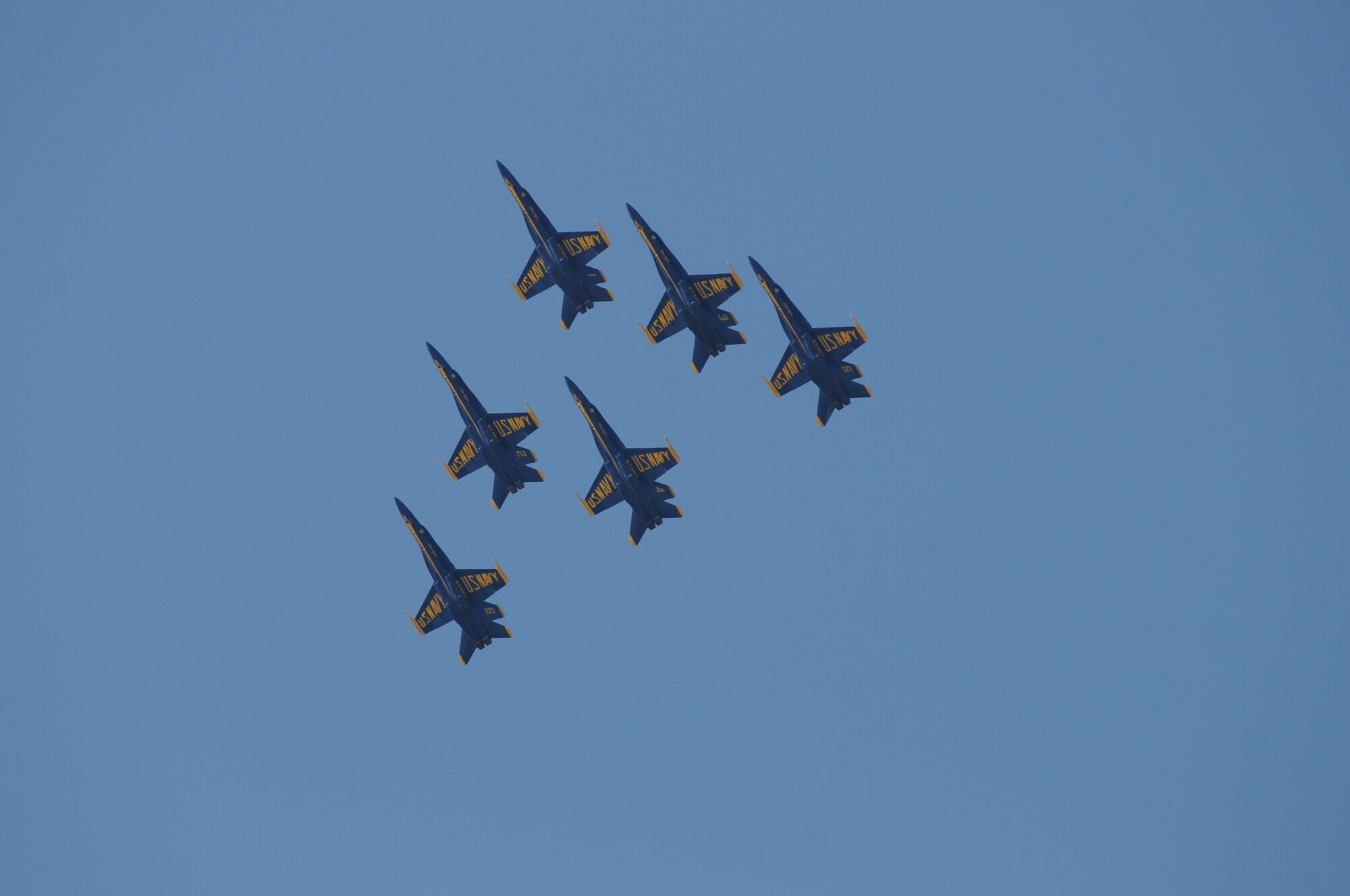 Keesler’s open house and air show, Angels Over the Bay, takes place March 19 and 20.  The celebration of Keesler’s 70 years of heritage includes the Navy Blue Angels and Army Golden Knights along with many other performers, static displays and vendors.   Last year, the Blue Angels performed 68 air shows at 35 U.S. sites in their F/A-18 Hornets for more than 8 million spectators. Since its inception in 1946, the Blue Angels have performed for more than 463 million fans.  (U.S. Air Force photo by Kemberly Groue)