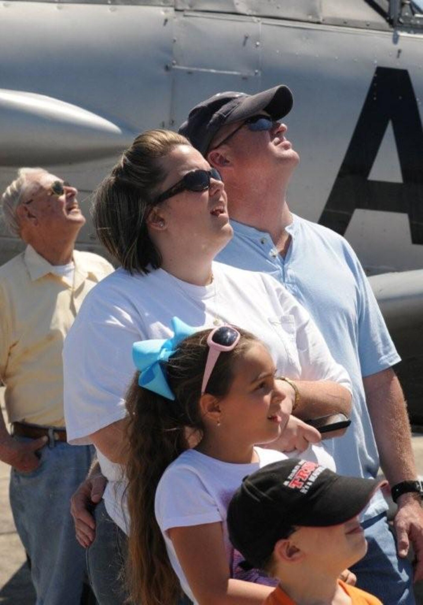 An estimated 160,000 people attended Keesler’s open house and air show, Angels Over the Bay, March 19 and 20. The celebration of Keesler’s 70 years of heritage included the Navy Blue Angels and Army Golden Knights along with many other performers, static displays and vendors. Last year, the Blue Angels performed 68 air shows at 35 U.S. sites in their F/A-18 Hornets for more than 8 million spectators. Since its inception in 1946, the Blue Angels have performed for more than 463 million fans. (Photo by Kemberly Groue).