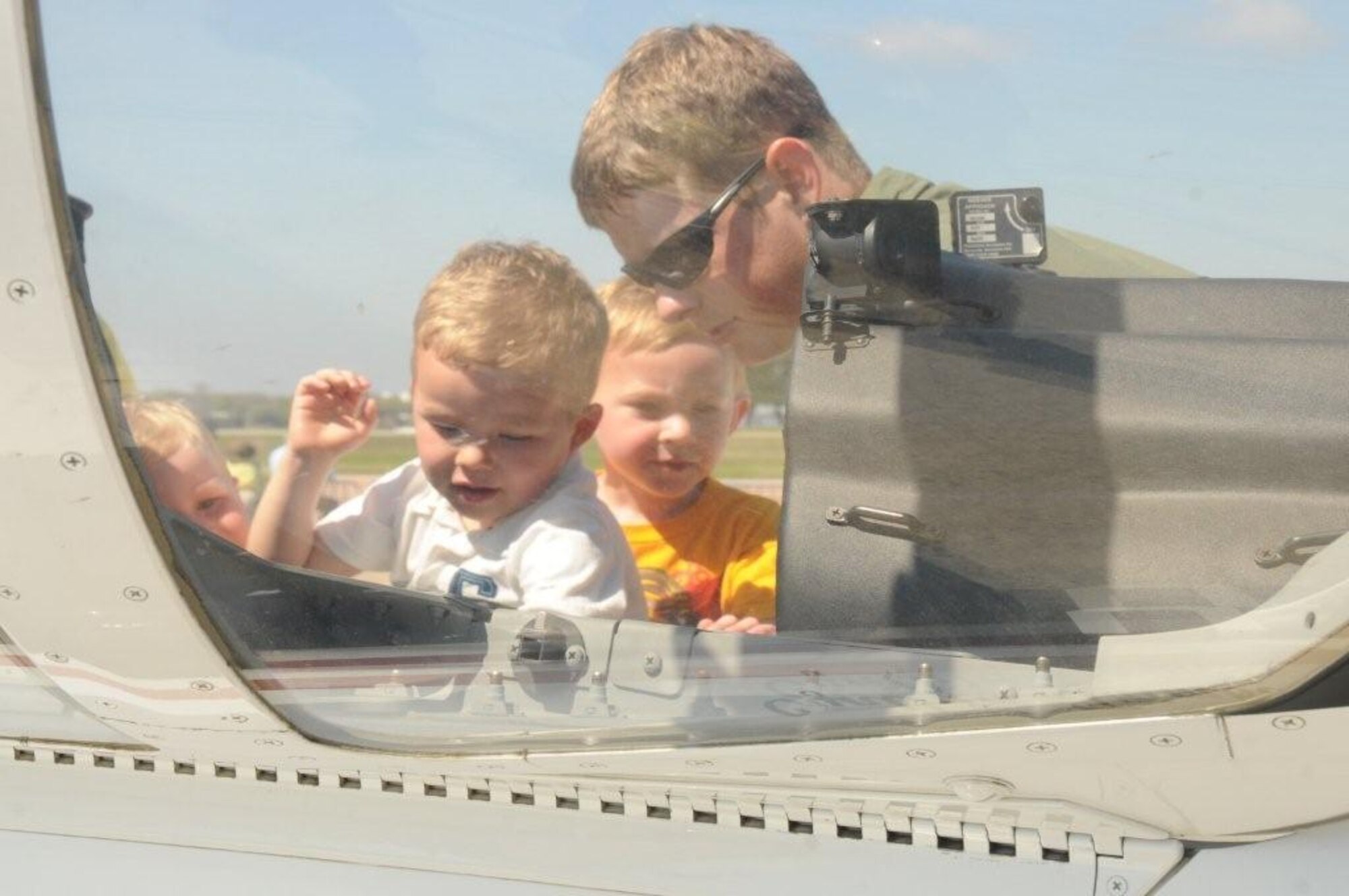 An estimated 160,000 people attended Keesler’s open house and air show, Angels Over the Bay, March 19 and 20. The celebration of Keesler’s 70 years of heritage included the Navy Blue Angels and Army Golden Knights along with many other performers, static displays and vendors. Last year, the Blue Angels performed 68 air shows at 35 U.S. sites in their F/A-18 Hornets for more than 8 million spectators. Since its inception in 1946, the Blue Angels have performed for more than 463 million fans. (Photo by Kemberly Groue).