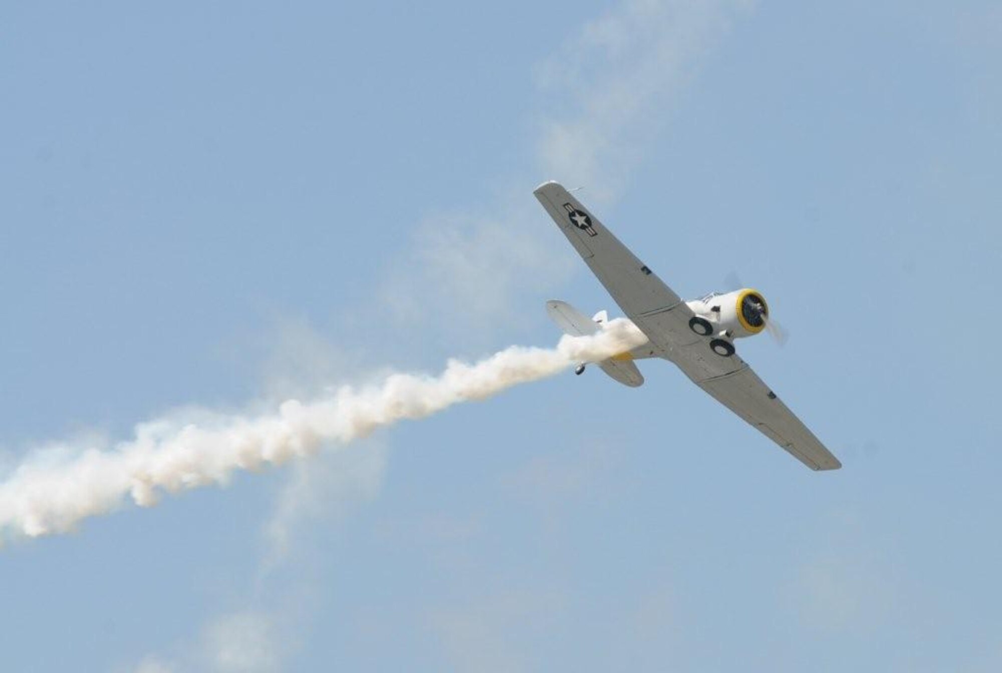 An estimated 160,000 people attended Keesler’s open house and air show, Angels Over the Bay, March 19 and 20. The celebration of Keesler’s 70 years of heritage included the Navy Blue Angels and Army Golden Knights along with many other performers, static displays and vendors. Last year, the Blue Angels performed 68 air shows at 35 U.S. sites in their F/A-18 Hornets for more than 8 million spectators. Since its inception in 1946, the Blue Angels have performed for more than 463 million fans. (Photo by Kemberly Groue)