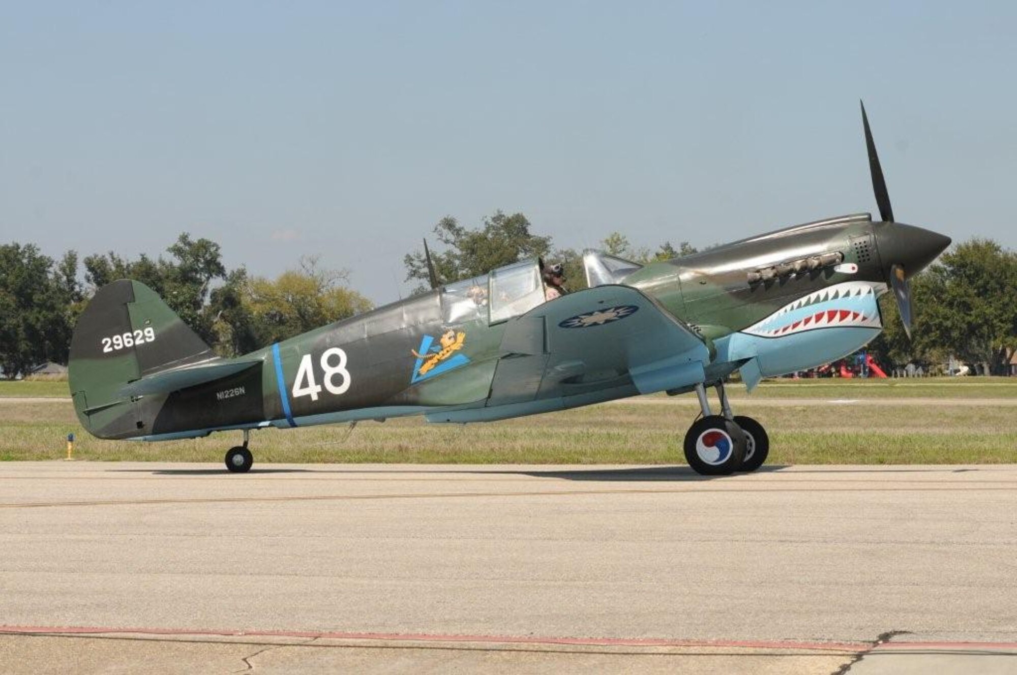 An estimated 160,000 people attended Keesler’s open house and air show, Angels Over the Bay, March 19 and 20. The celebration of Keesler’s 70 years of heritage included the Navy Blue Angels and Army Golden Knights along with many other performers, static displays and vendors. Last year, the Blue Angels performed 68 air shows at 35 U.S. sites in their F/A-18 Hornets for more than 8 million spectators. Since its inception in 1946, the Blue Angels have performed for more than 463 million fans. (Photo by Kemberly Groue)