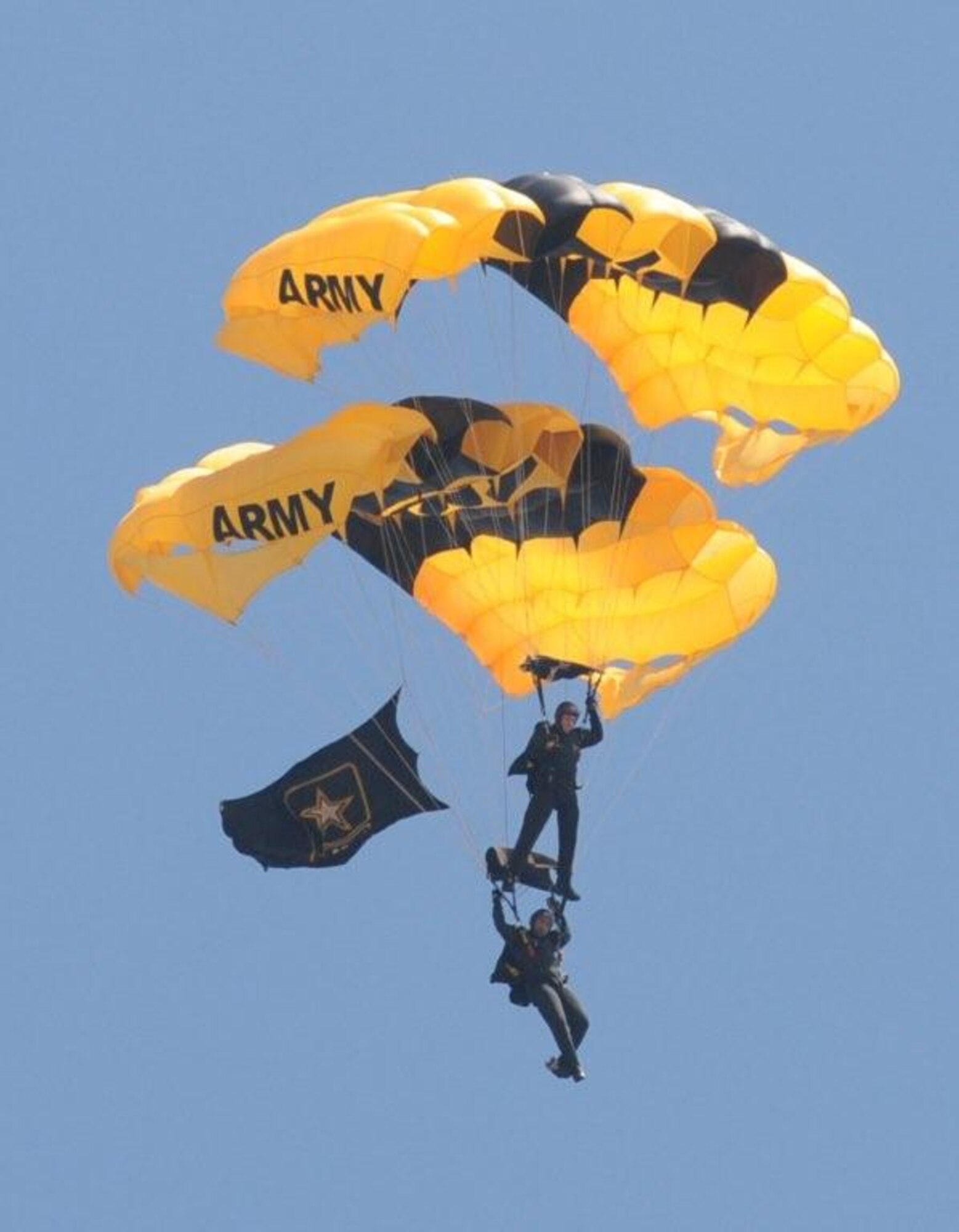 An estimated 160,000 people attended Keesler’s open house and air show, Angels Over the Bay, March 19 and 20. The celebration of Keesler’s 70 years of heritage included the Navy Blue Angels and Army Golden Knights along with many other performers, static displays and vendors. Last year, the Blue Angels performed 68 air shows at 35 U.S. sites in their F/A-18 Hornets for more than 8 million spectators. Since its inception in 1946, the Blue Angels have performed for more than 463 million fans. (Photo by Kemberly Groue)