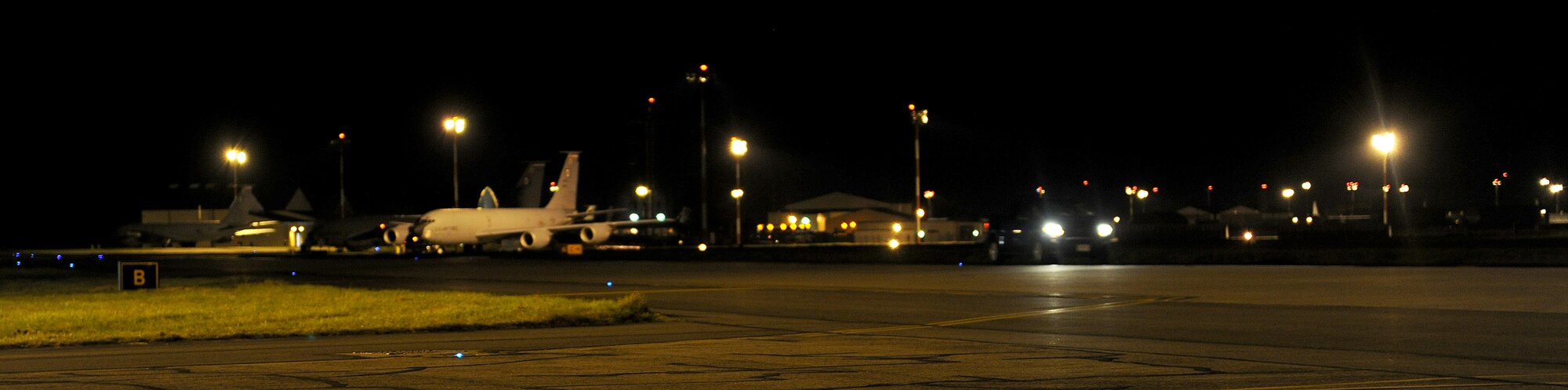 RAF MILDENHALL, England -- Personnel from the 100th Air Refueling Wing prepare KC-135 Statotankers for a refueling mission in support of Joint Task Force Odyssey Dawn. JTF Odyssey Dawn is the U.S. Africa Command task force established to provide operational and tactical command and control of U.S. military forces supporting the international response to the unrest in Libya and enforcement of United Nations Security Council Resolution (UNSCR) 1973. UNSCR 1973 authorizes "all necessary measures" to protect civilians in Libya under threat of attack by Gadhafi regime forces. JTF Odyssey Dawn is commanded by U.S. Navy Admiral Sam Locklear. (U.S. Air Force photo by Senior Airman Tabitha M. Lee)