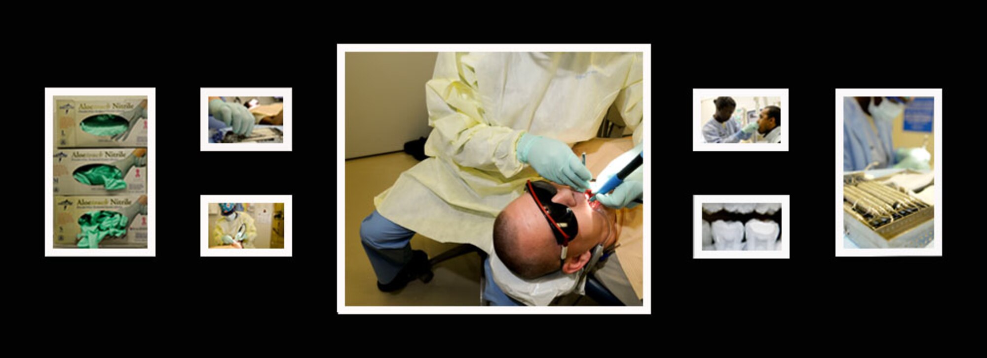 The 18th Dental Squadron provides comprehensive general dentistry for the nearly 8,000 active-duty service members and nearly 2,000 dependents on Kadena as well as specialty care in orthodontics, pediatric dentistry, periodontics, prosthodontics, endodontics, and oral surgery. In addition, the squadron also provides Area Dental Laboratory services to 52 tri-service dental treatment facilities in PACAF. (U.S. Air Force photo/Airmen 1st Class Brooke P. Beers)