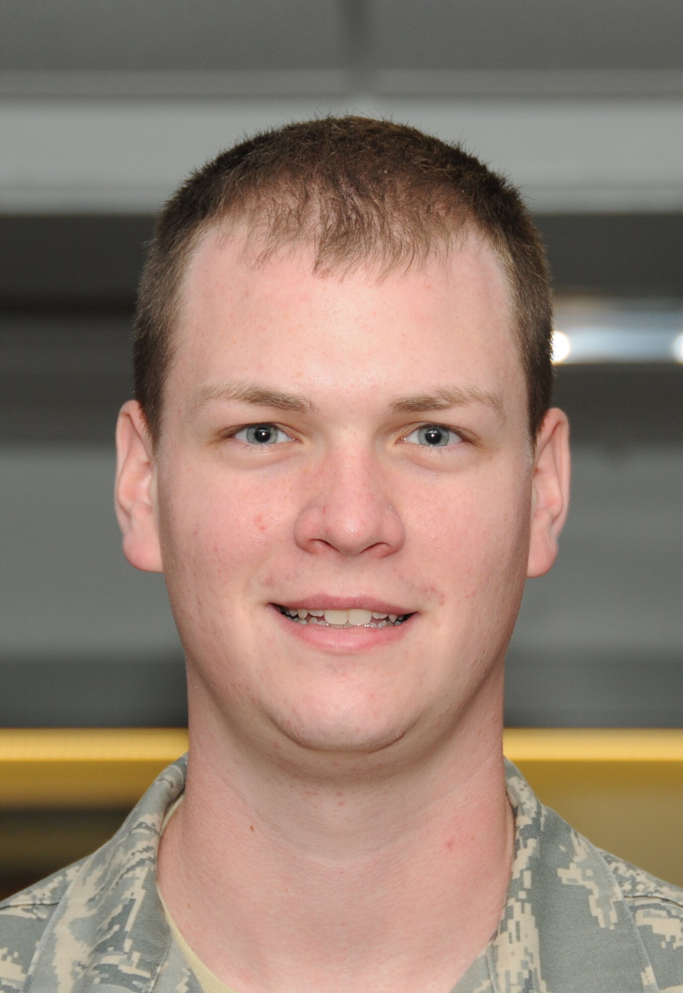 Senior Airman Benjamin Boulanger graduated March 10 with perfect scores from the electronic principles course in the 332nd Training Squadron.  Airman Boulanger,
from Voluntown, Conn., is headed to Sheppard Air Force Base,Texas, for the instruments and flight control systems apprentice course.  (U.S. Air Force photo by Kemberly Groue)