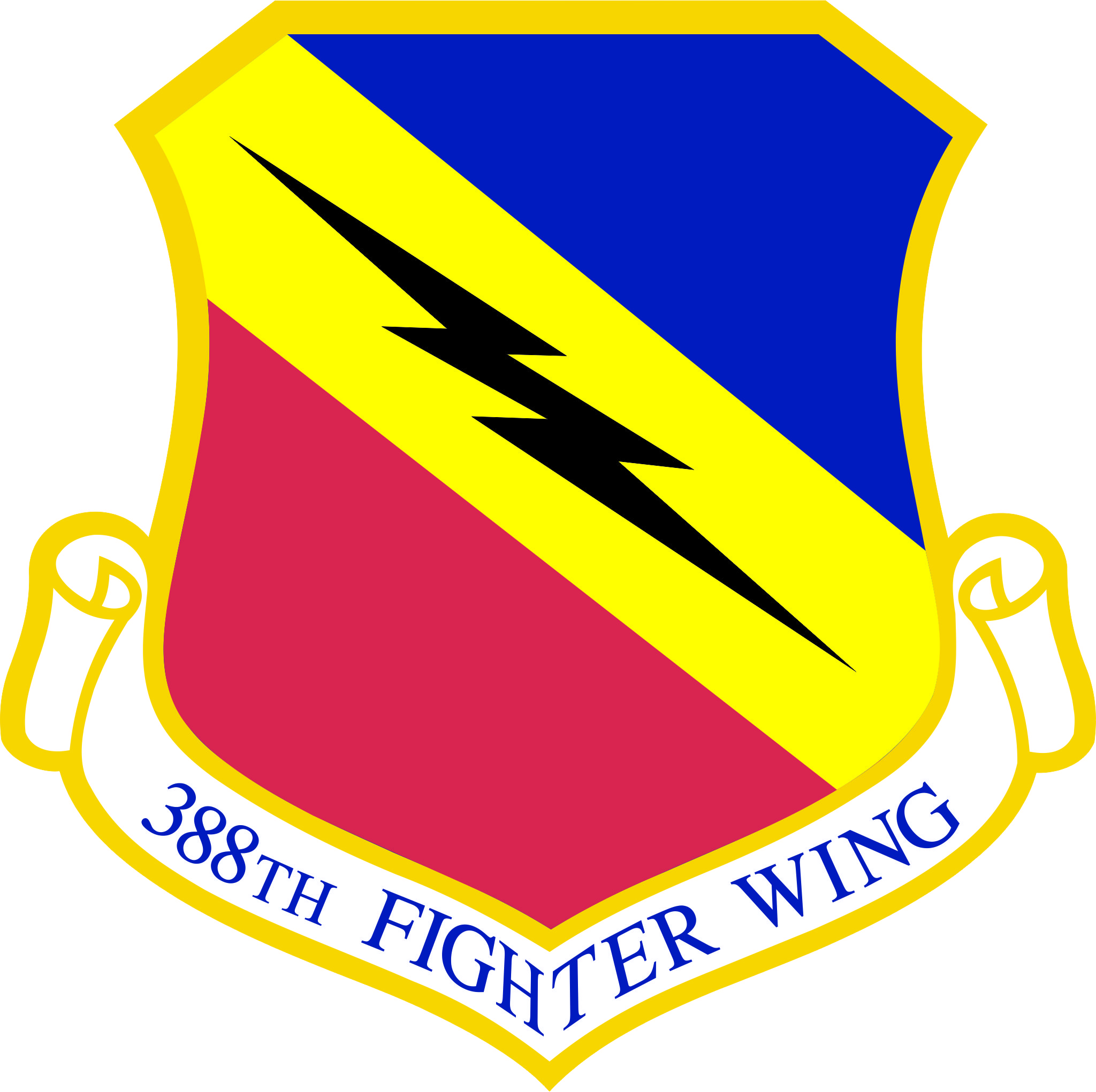 388th Fighter Wing Shield