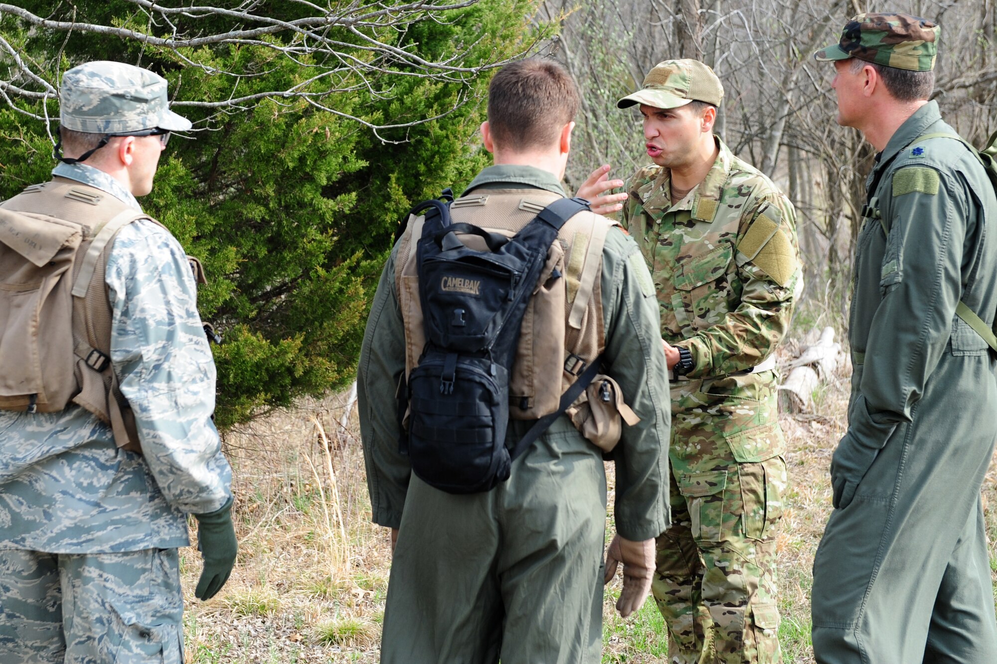 Survival training: Airmen practice survival, evasion, resistance and ...