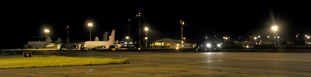 110319-F-DE018-067 -- RAF MILDENHALL, England (March 19, 2011) -- Personnel from the 100th Air Refueling Wing prepare KC-135 Statotankers for a refueling mission in support of Joint Task Force Odyssey Dawn. JTF Odyssey Dawn is the U.S. Africa Command task force established to provide operational and tactical command and control of U.S. military forces supporting the international response to the unrest in Libya and enforcement of United Nations Security Council Resolution (UNSCR) 1973. UNSCR 1973 authorizes "all necessary measures" to protect civilians in Libya under threat of attack by Qadhafi regime forces. JTF Odyssey Dawn is commanded by U.S. Navy Admiral Sam Locklear. (U.S. Air Force photo by Senior Airman Tabitha M. Lee/Released)