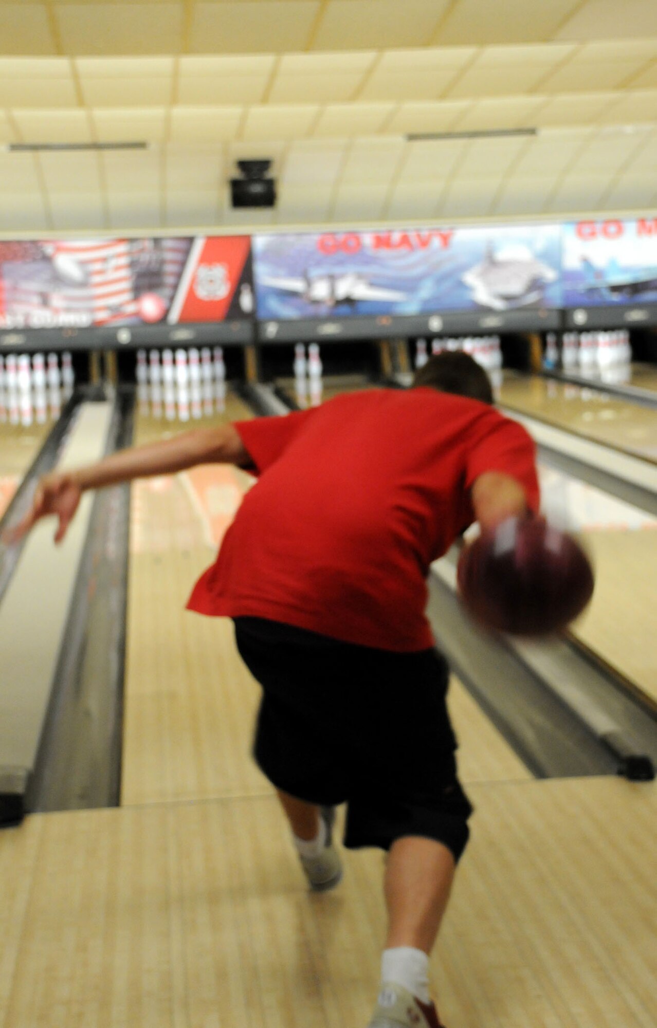 MacDill Air Force Base, Fla. --  Fourteen children from the Tampa Children's Home had an experience of a lifetime recently when they were able to be 'Reservists For A Day.'  The 927th Air Refueling Wing hosted the kids and led them through activities including a weapons display, aircraft tour, and a round of bowling.   (Official U.S. Air Force photo by Staff Sgt. Shawn Rhodes)