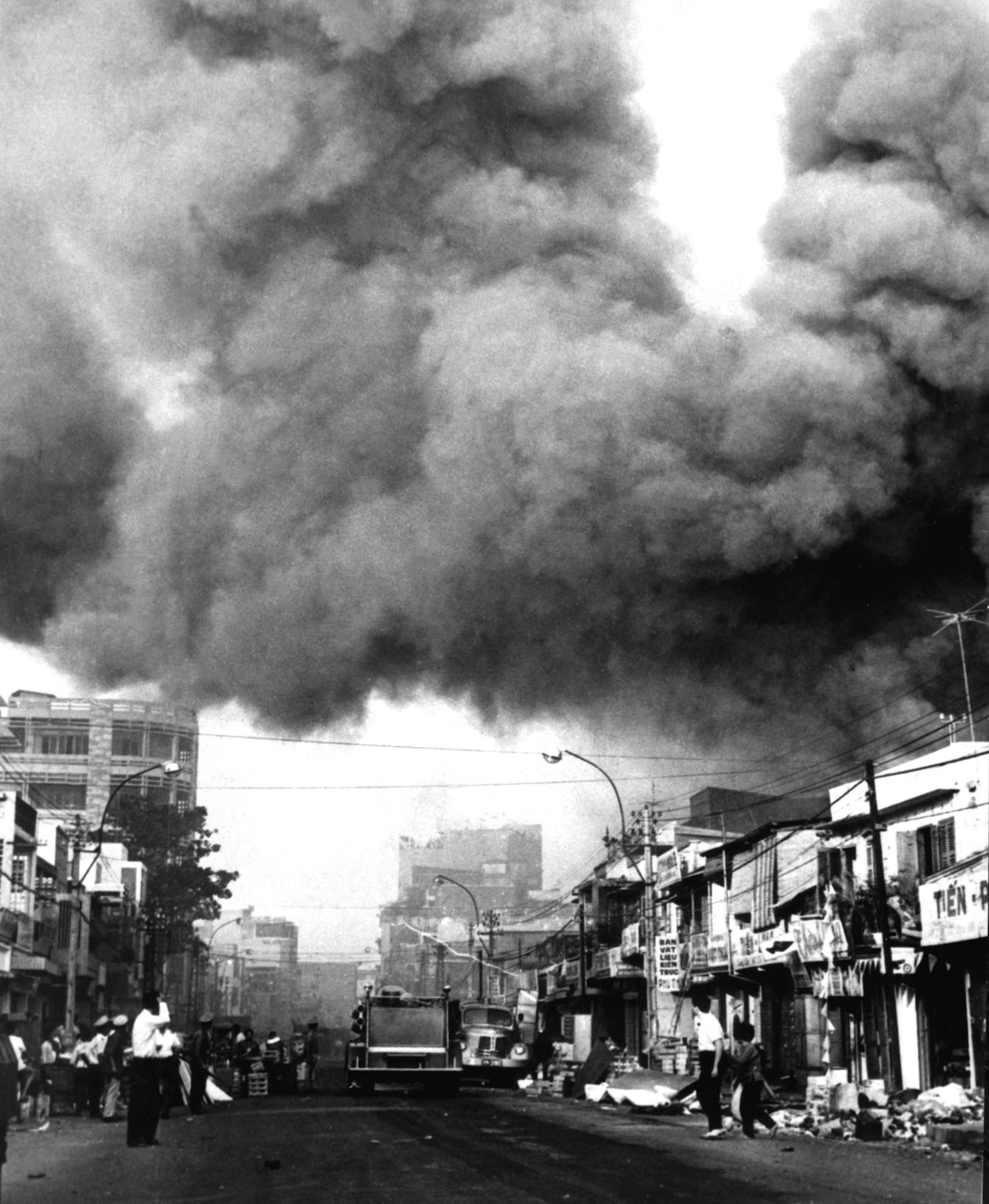 Saigon was a communist target during Tet. (U.S. Air Force photo)