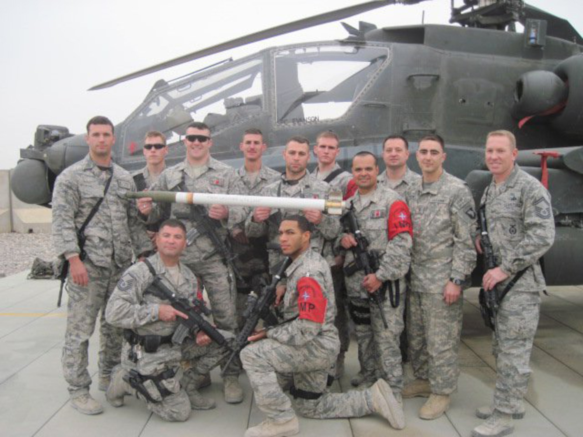 Westover security forces deploy to Afghanistan for nearly seven months tasked for a unique mission to assist the U.S. Army as Joint Expeditionary Tasked Airman that required hand-picked personnel to carry out military police duties. (US Air Force photo/courtesy photo)