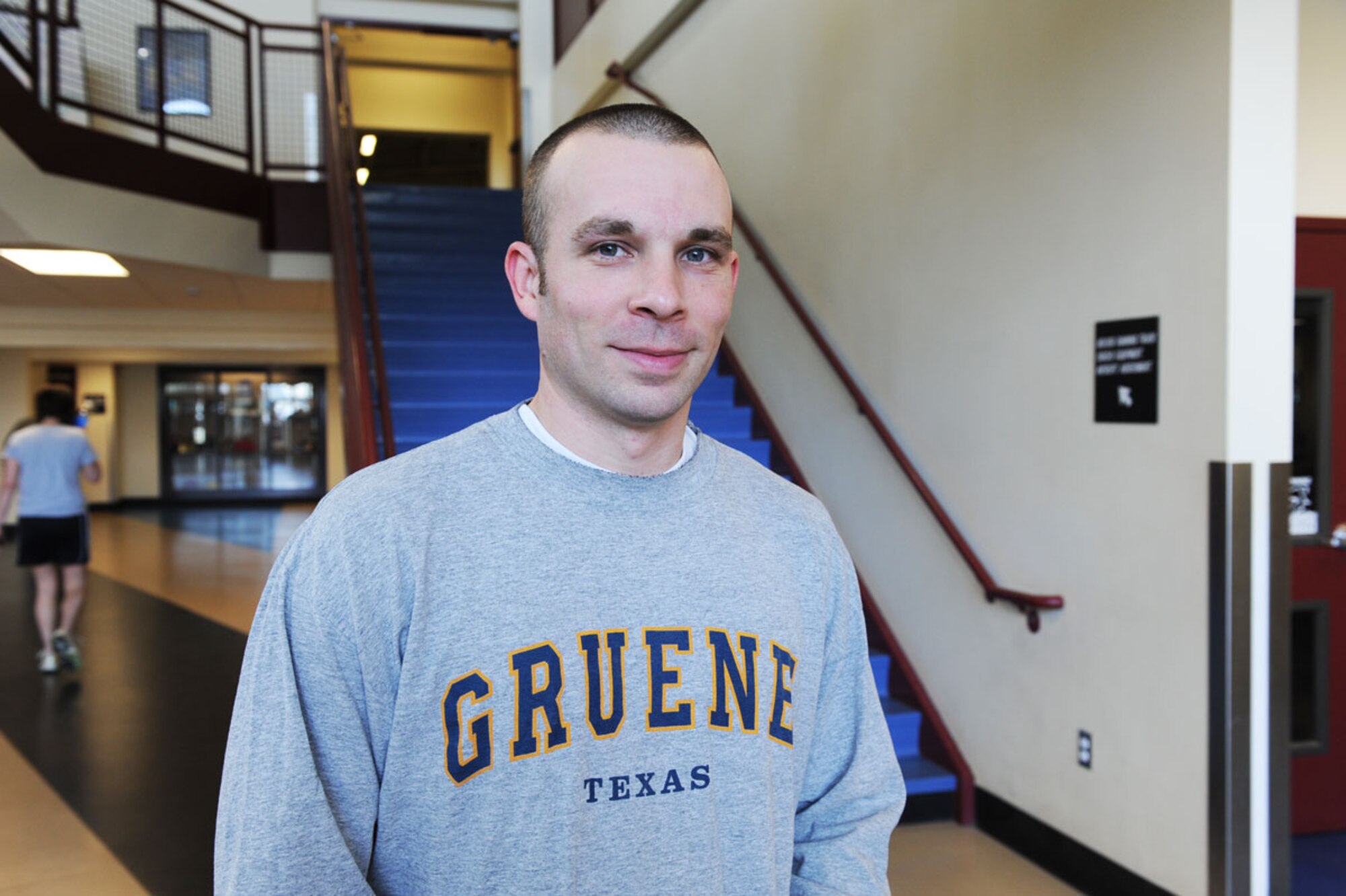 “Always stretch before you work out.”
Tech. Sgt. Elwood Witt, 3rd Maintenance Operations Squadron
(U.S. Air Force photo/Luke Waack)