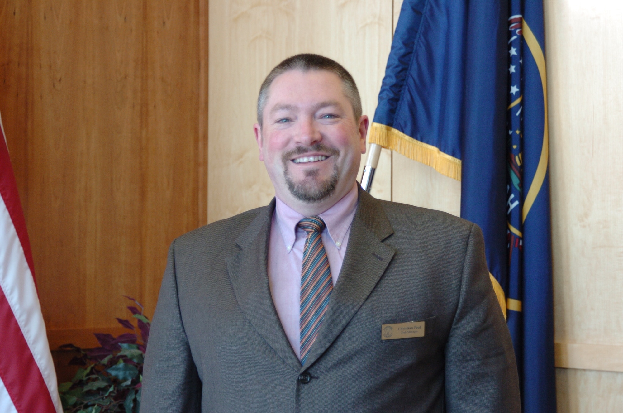 Mr. Christian Peal, Club Hill manager.