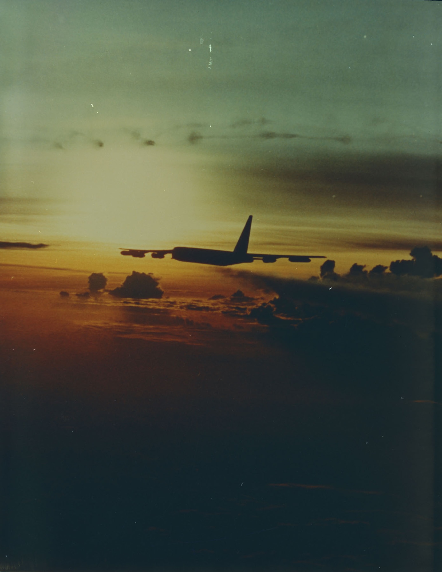 Boeing B-52 during the Southeast Asia War. (U.S. Air Force photo)