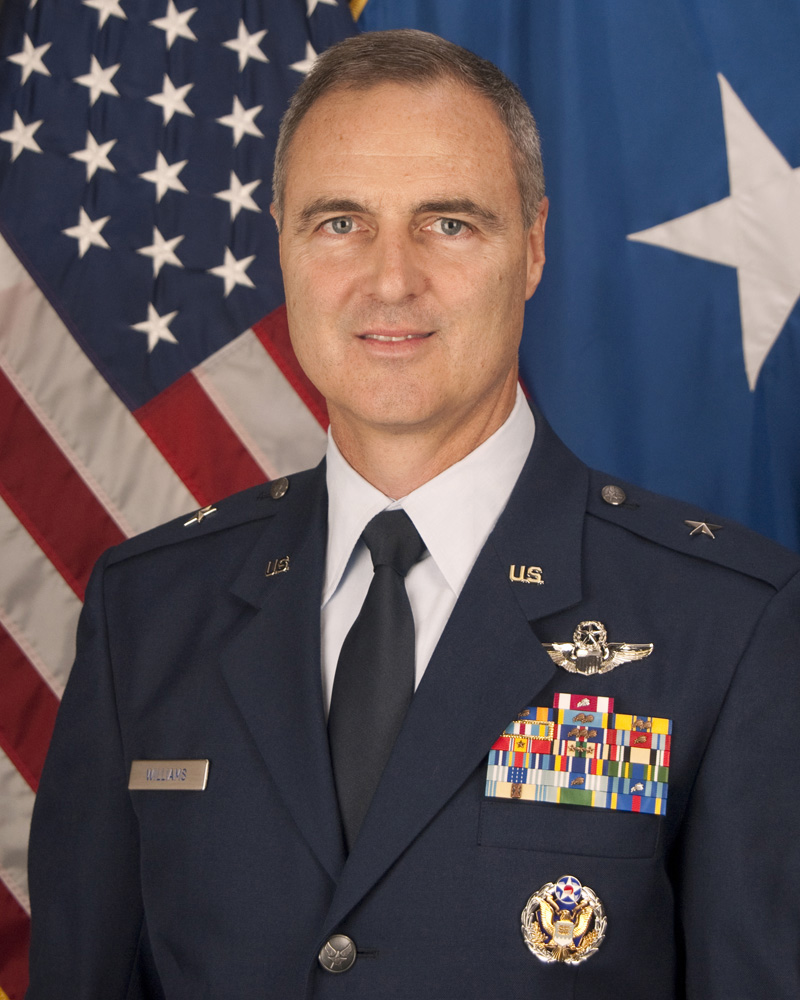 Portrait of Brig Gen R. Scott Williams, the 169th Figther Wing