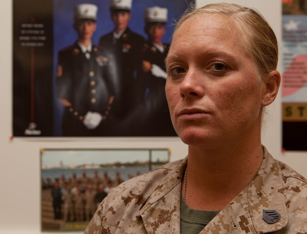 SSgt. Jamie J. Rae, U.S. Marine Corps Forces, Pacific’s financial management resource analyst, is an example of what a Marine should be, according to numerous Marines she works with. Rae has earned many meritorious promotions and was one of the first female Marine Corps Martial Arts Program instructor trainers.