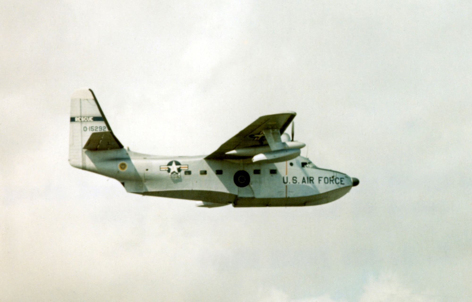 Grumman HU-16B Albatross patrolling along the coast of South Vietnam in 1966. (U.S. Air Force photo)