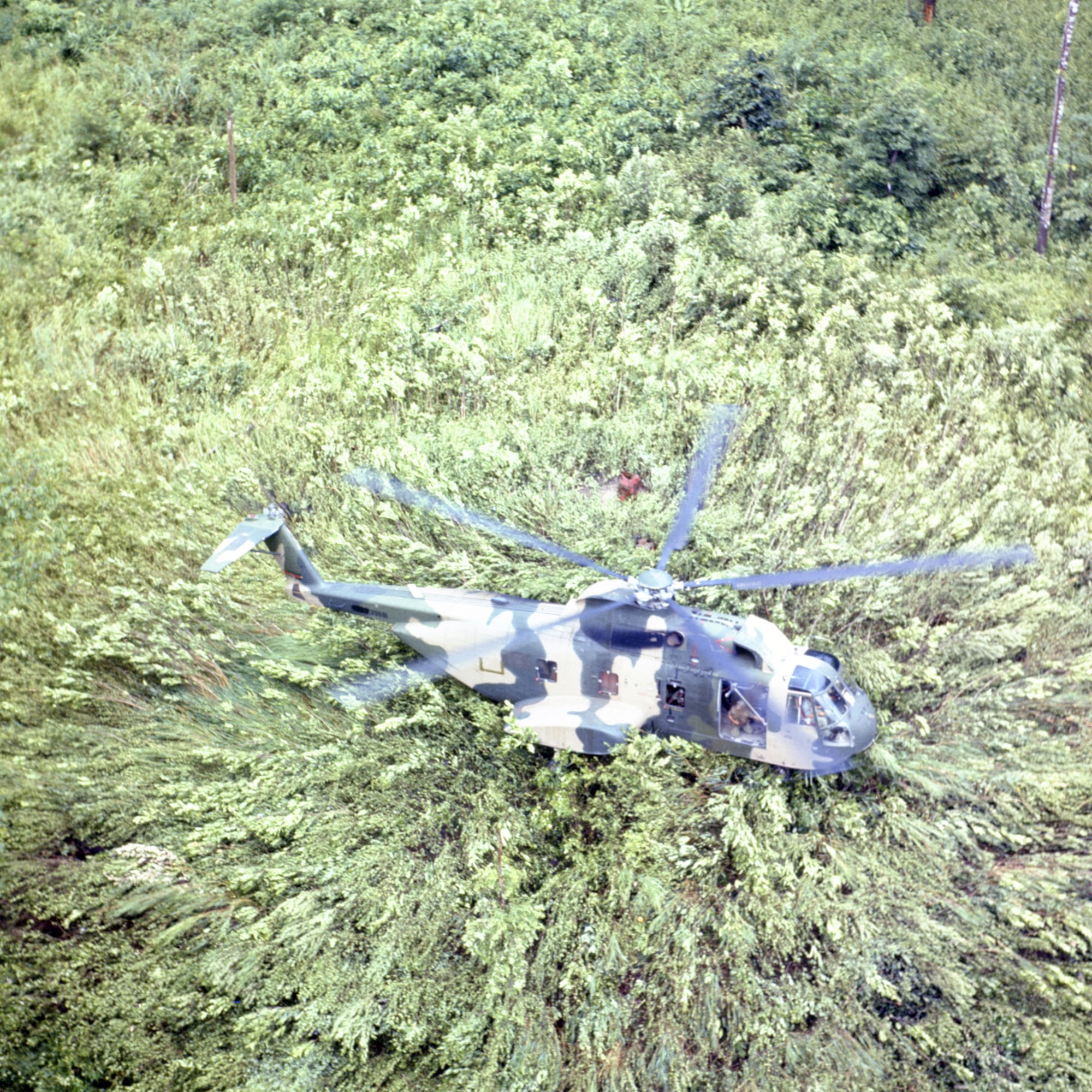 CH-3E Jolly Green Giant in Southeast Asia. (U.S. Air Force photo)