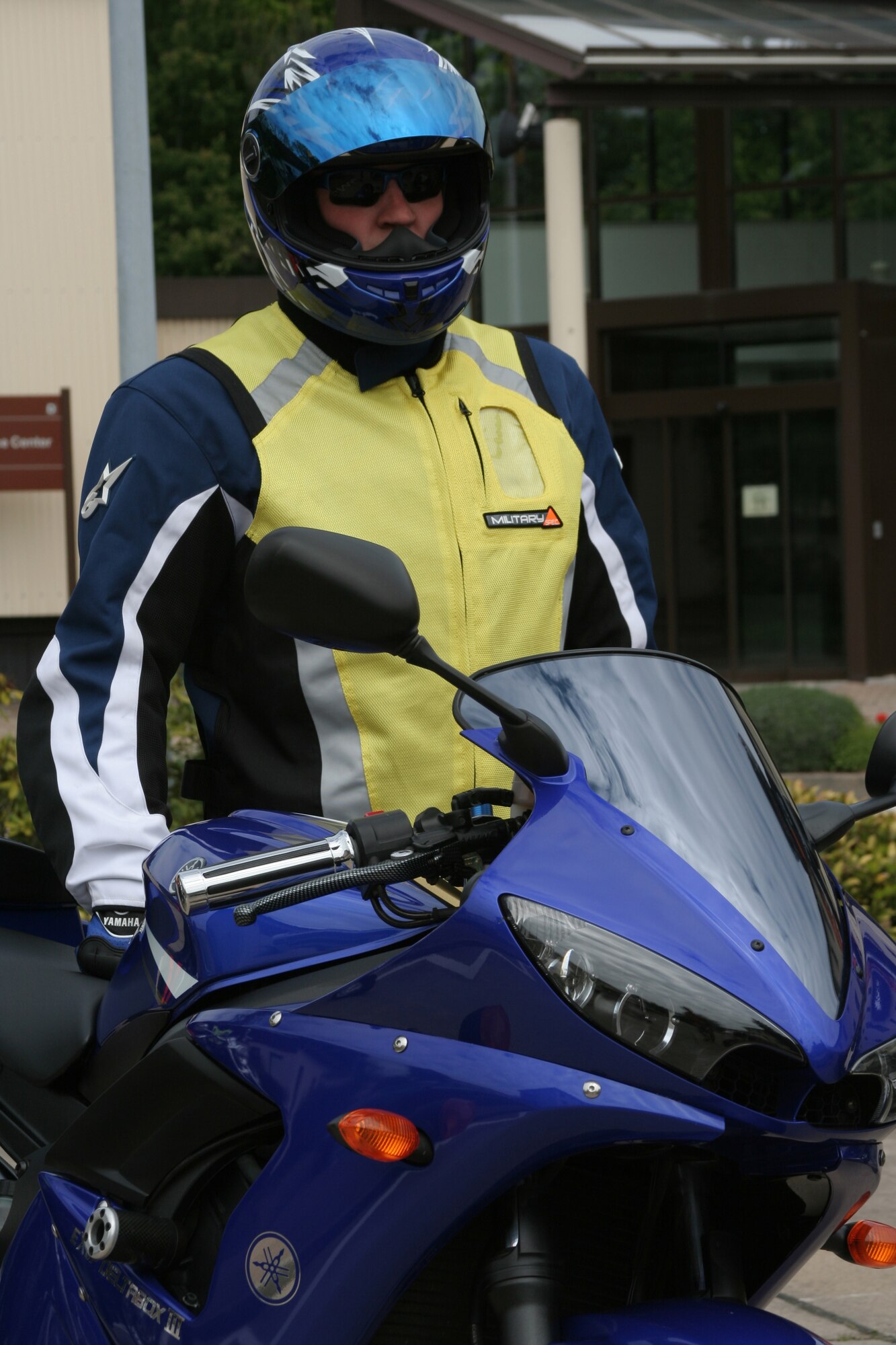 Motorcyclists must wear the proper safety equipment, which includes protective clothing, eye protection and head protection.