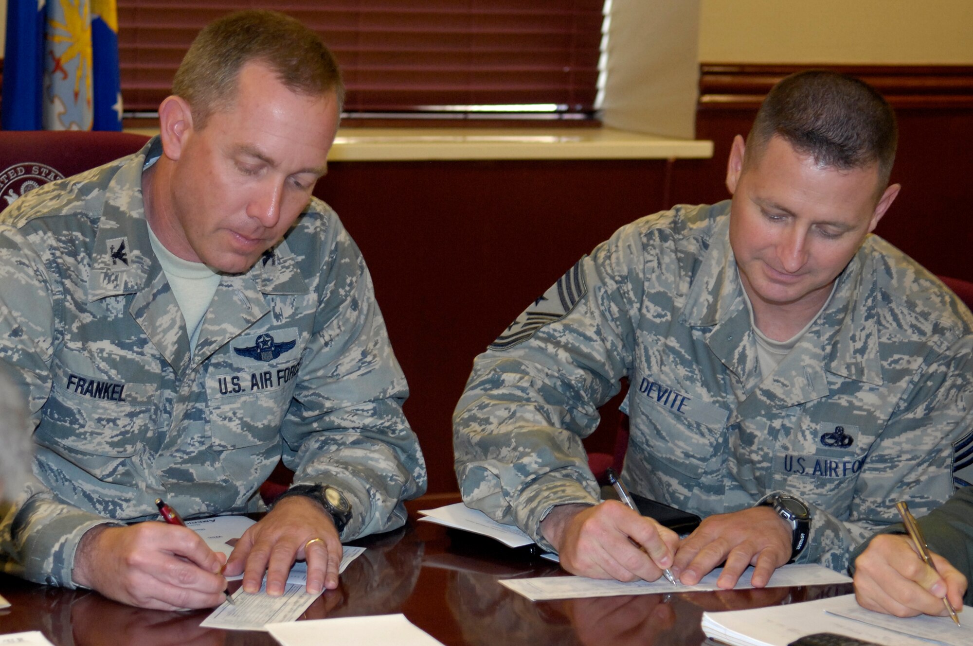 Laughlin commanders officially start Air Force Assistance Fund