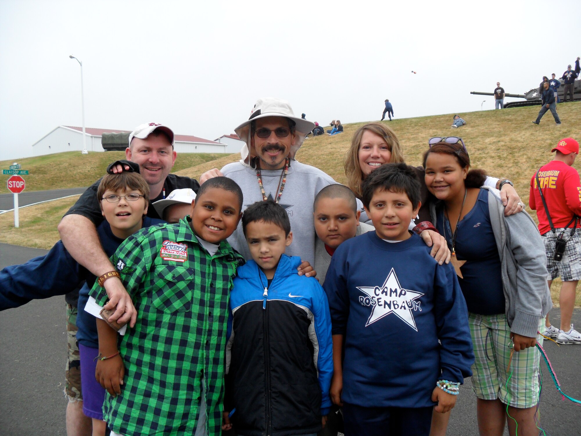 Camp Rosenbaum 2010 staff and campers.