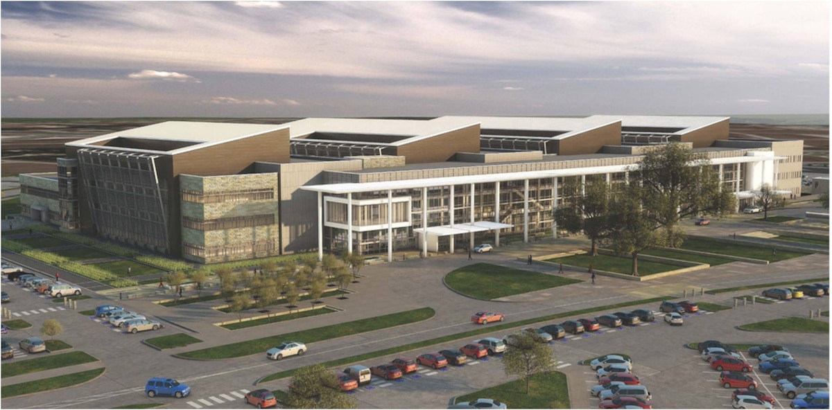 The new Wilford Hall Ambulatory Surgical Center won the 2011 Air Force Design Award for best concept design.  Construction on the 681,000-square foot facility is scheduled to begin this summer. The center will be constructed in three phases and house more than 40 outpatient clinics and services when completed in 2015. The building will replace Wilford Hall Medical Center. (U.S. Air Force graphic)
