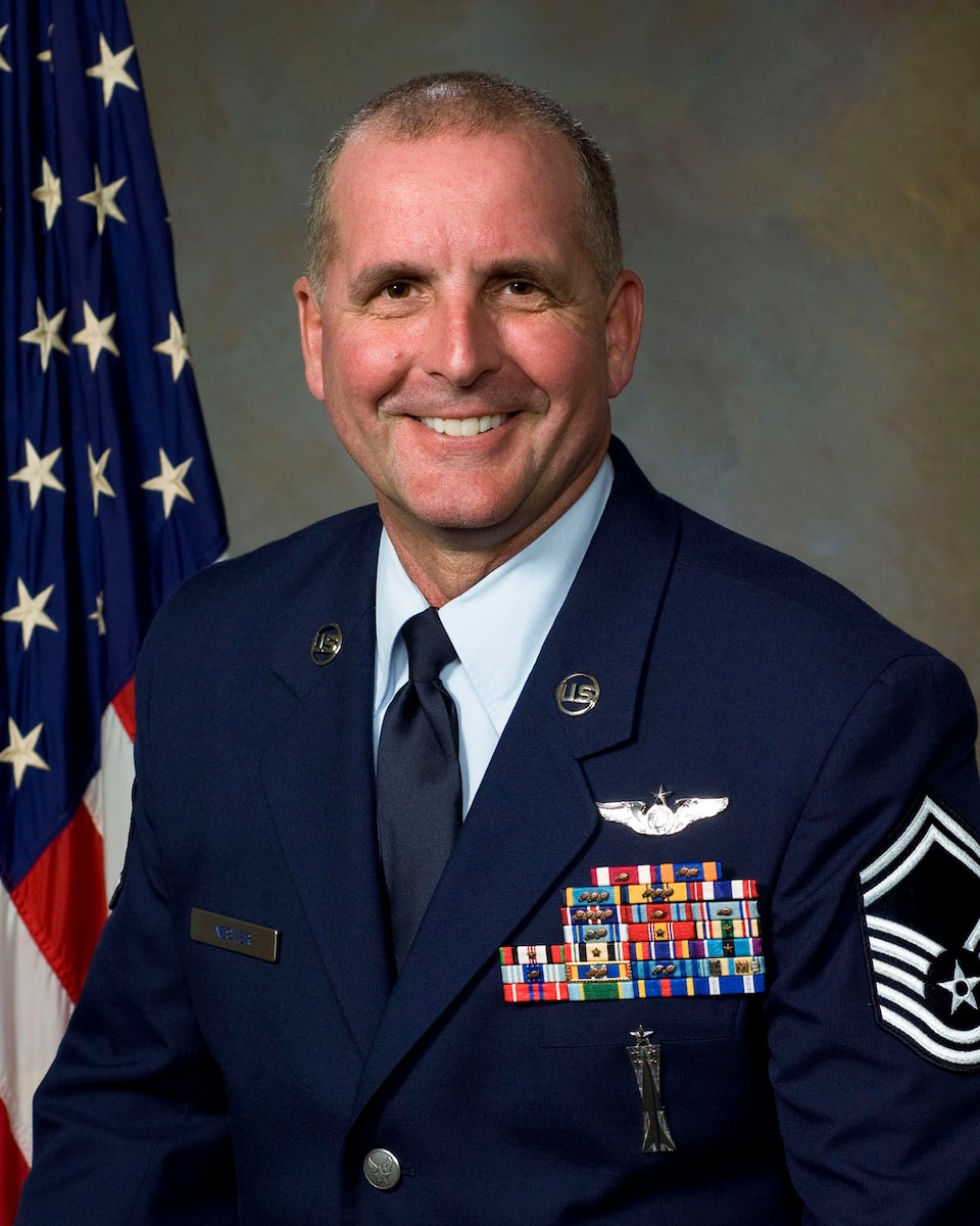 Senior Master Sgt Ron Nester 146th Airlift Wing, 2010 Outstanding Senior NCO of the Year.