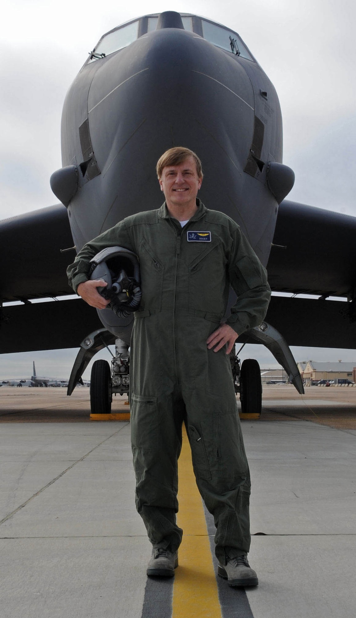 Congressman John C. Fleming visited Barksdale Air Force Base, La., March 25 and received an orientation flight and capabilities briefing in a B-52H Stratofortress. (U.S. Air Force photo/Senior Airman Alexandra M. Boutte)(RELEASED)
