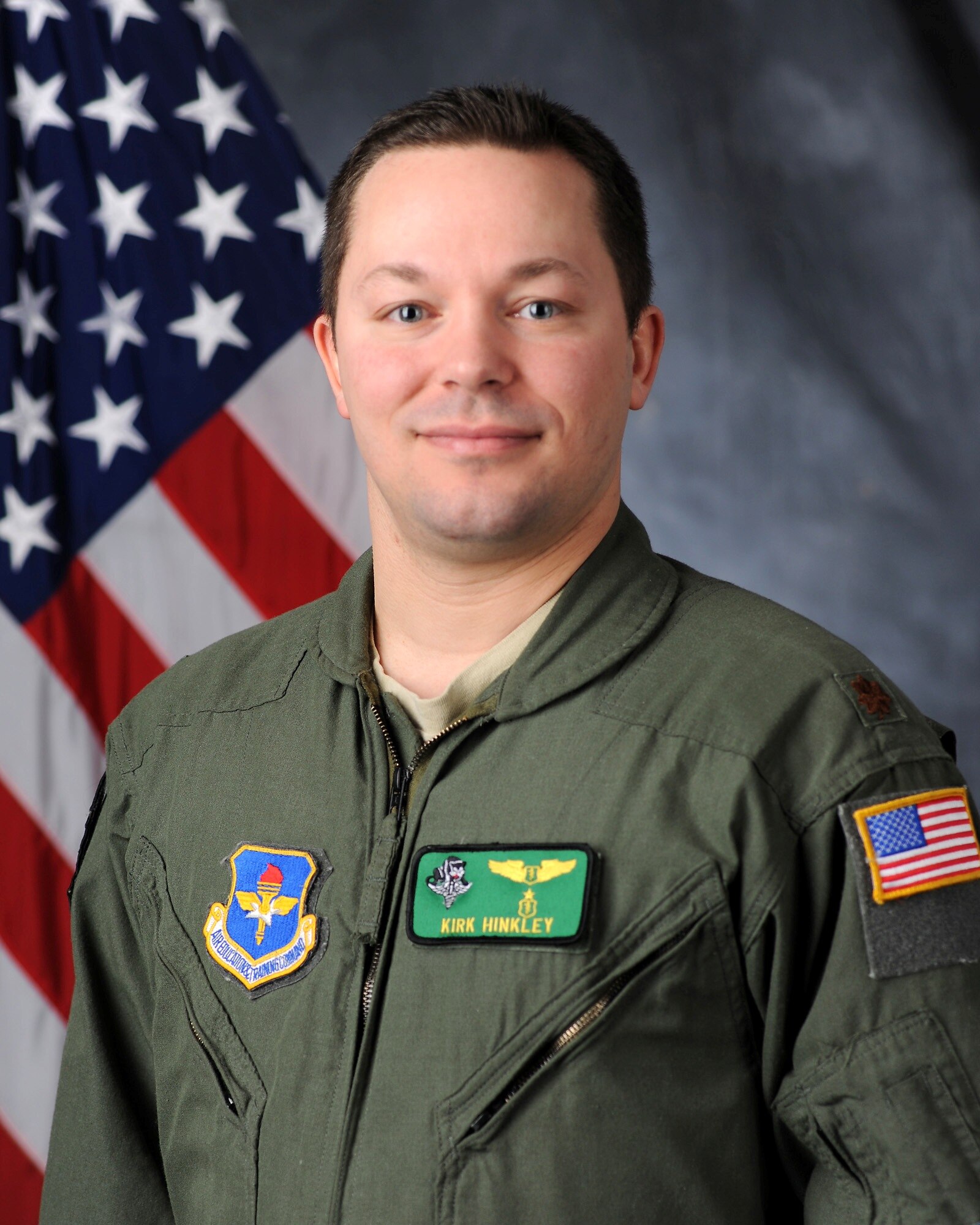 Maj. (Dr.) Kirk Hinkley, 81st Medical Operations Squadron, has been selected the Air Education and Training Command Flight Surgeon of the Year.  (Courtesy photo)