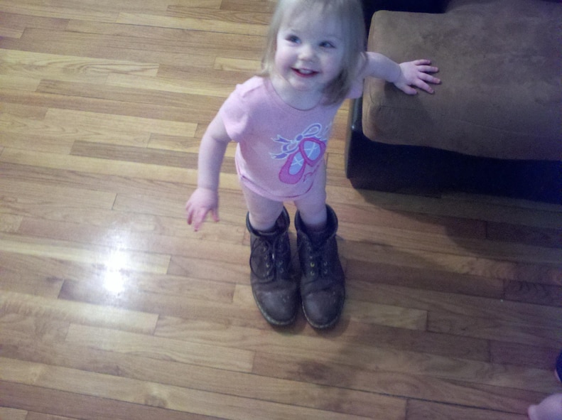 Heleyna Marie Hoke, 1 year and 8 months old 