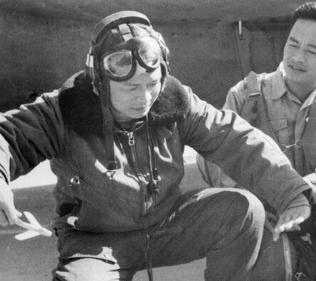 North Vietnamese MiG-17 pilots typically wore soft leather flight helmets much like those used by North Korean MiG-15 pilots during the Korean War. (U.S. Air Force photo)
