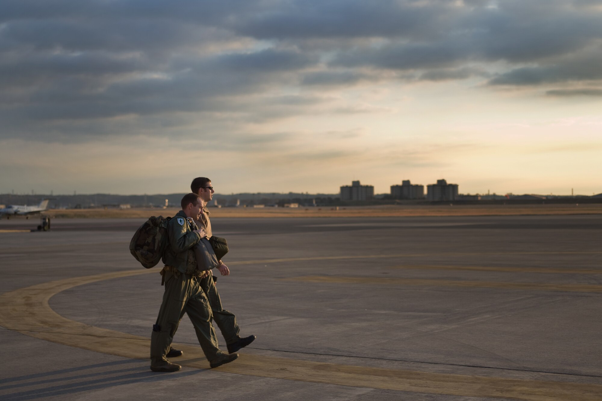 YOKOTA AIR BASE, Japan -- Airmen from the 33rd Rescue Squadron prepare for a mission at Yokota Air Base, March 28, 2011 in support of Operation Tomodachi. (U.S. Air Force photo/Osakabe Yasuo)