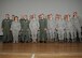 Gen. Walter L. Sharp, United States Forces Korea commander, (center) poses for a group photo with 51st Fighter Wing Airmen May 4 at Osan Air Base, Republic of Korea. General Sharp recognized the individuals for outstanding performance during the April 2011 Operational Readiness Inspection.  (U.S. Air Force photo/Senior Airman Evelyn Chavez)