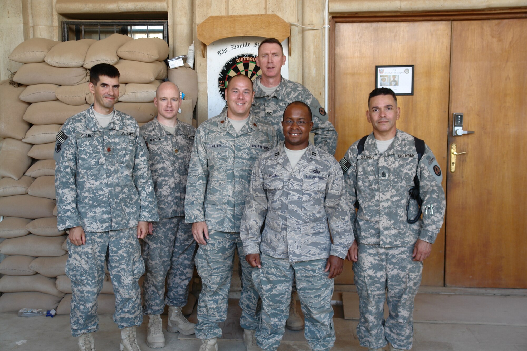 Maj. Charles A. Ransom, a cyberspace Airman assigned to the 83rd Network Operations Squadron, Langley Air Force Base, Va., in a previous deployment to Iraq. Major Ransom was a major select when he died April 27, 2011, at the Kabul International Airport in Afghanistan. Secretary of the Air Force Michael Donley approved his posthumous promotion May 3. (Courtesy photo provided by the 83rd Network Operations Squadron)