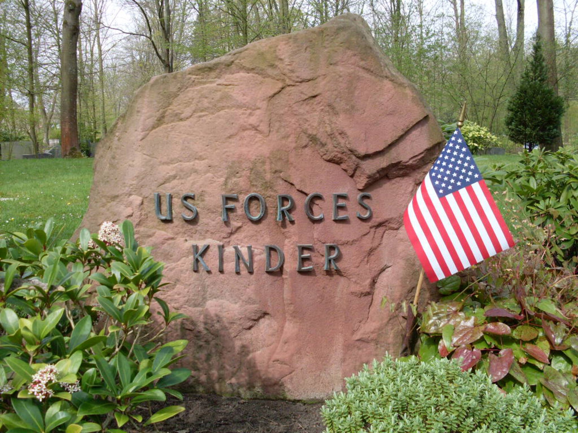 The kindergraves at the Kaiserslautern main cemetary are the final resting place for 451 for American children. (Courtesy photo)
