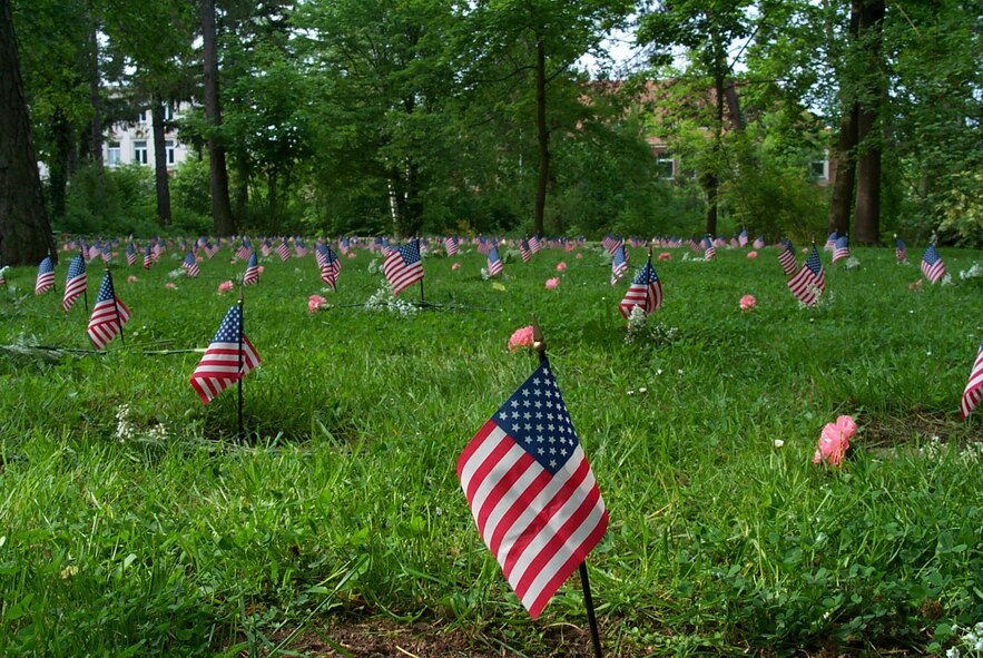 The kindergraves at the Kaiserslautern main cemetary are the final resting place for 451 for American children. (Courtesy photo)
