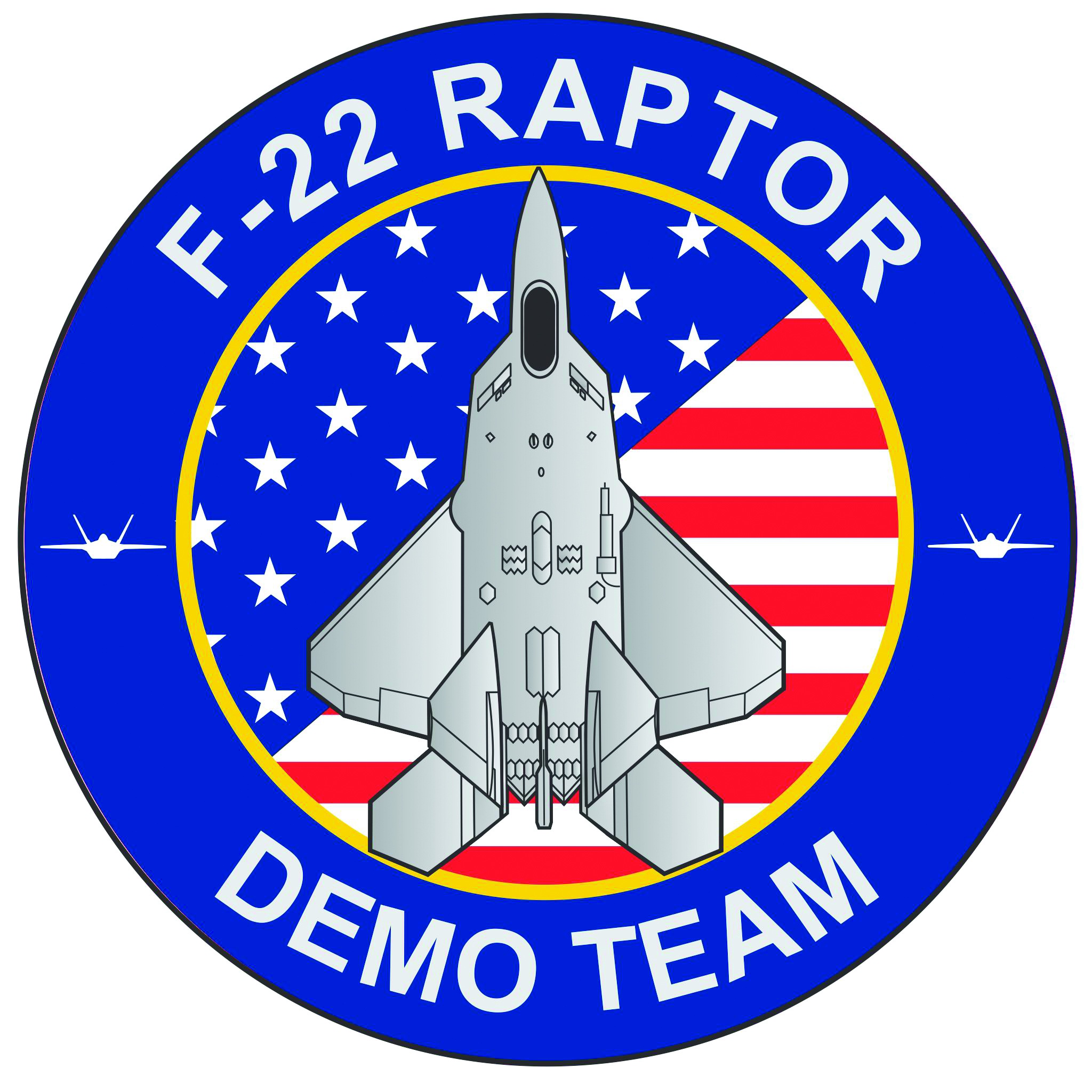 F-22 Raptor Demo Team Patch
