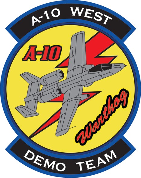 A-10 West Demo Team Patch