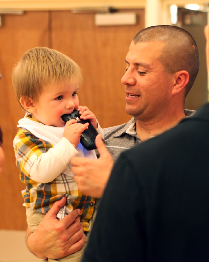 Marines and Sailors with the 24th Marine Expeditionary Unit and their families celebrate Cinco de Mayo at the Marston Pavilion May 6, 2011.