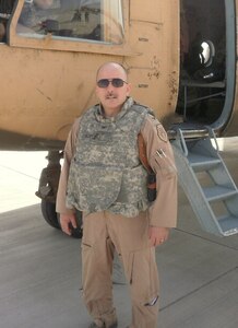 Col. Bruce Edwards is deployed to the U.S. Air Forces Central Combined Air and Space Operations Center Surgeon General in Southwest Asia from Air Combat Command Surgeron General. Colonel Edwards is responsible for health care in the AFCENT area of responsibility, including Iraq, Afghanistan and the Horn of Africa. (Courtesy photo)