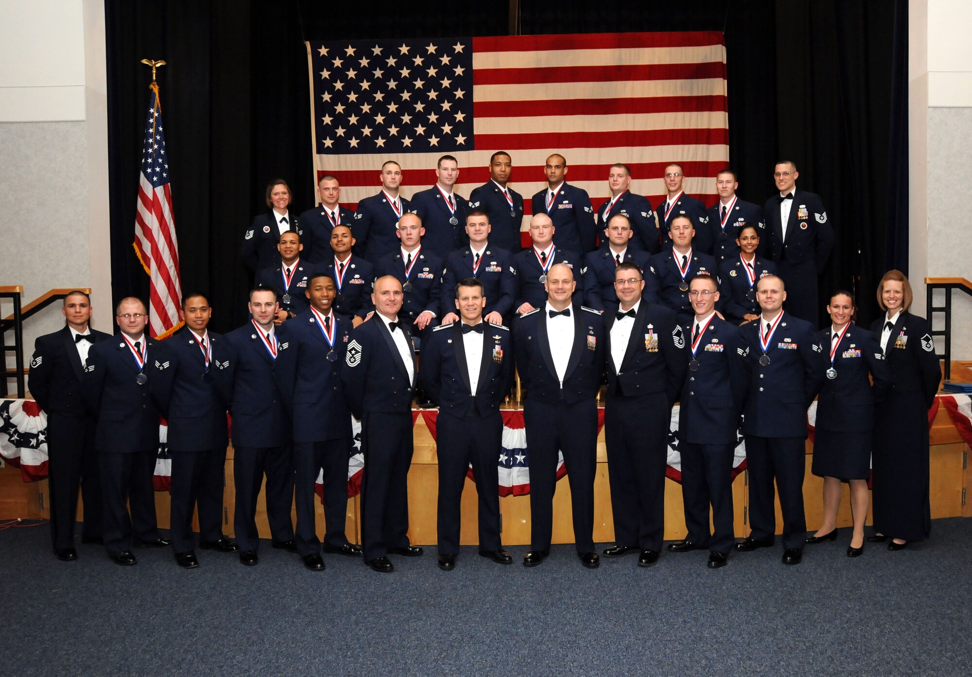 Team McConnell would like to congratulate the following senior airmen who graduated from the Chief Master Sergeant of the Air Force Thomas N. Barnes Airman Leadership School, May 5, 2011.  (U.S. Air Force photo/Staff Sgt. Dallas Edwards)
