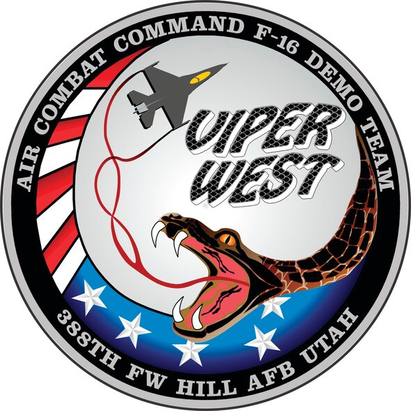 F-16 Viper West Demo Team Patch