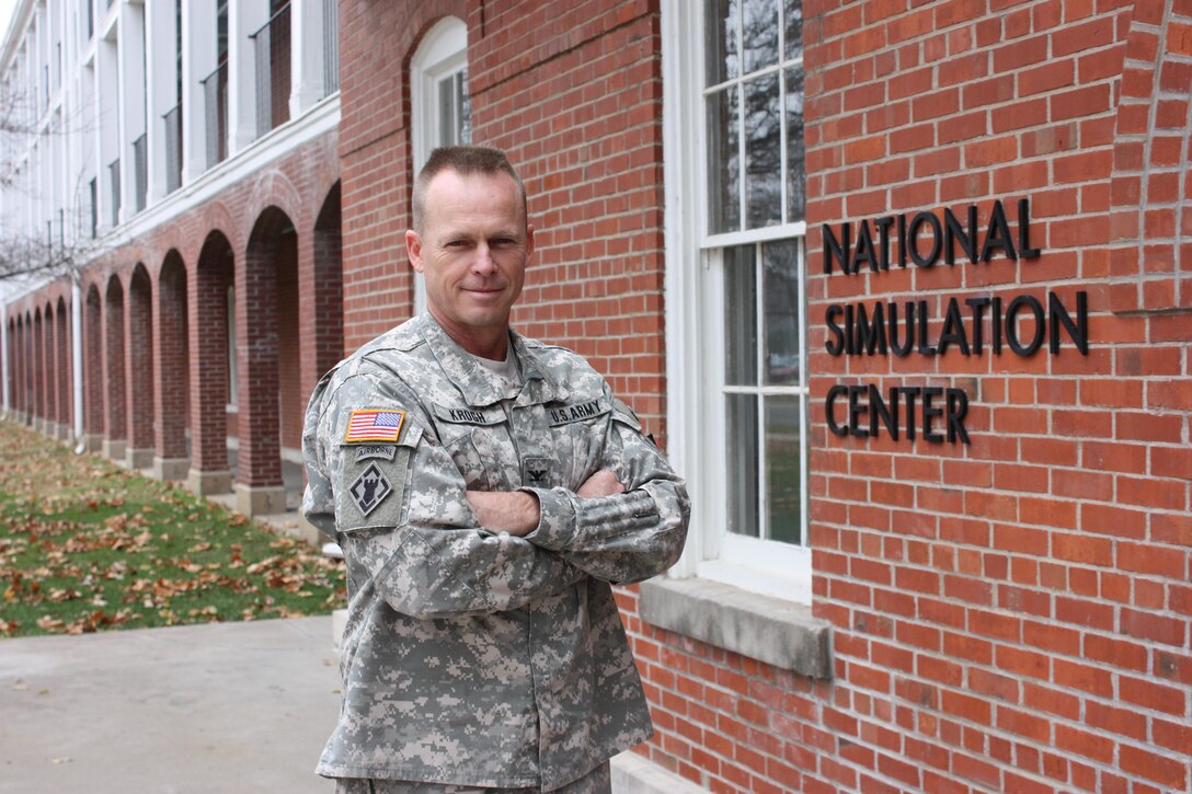 Army Col. Anthony D. Krogh is director of the National Simulation Center, part of the Combined Arms Center at Fort Leavenworth, Kan. U.S. Army photo