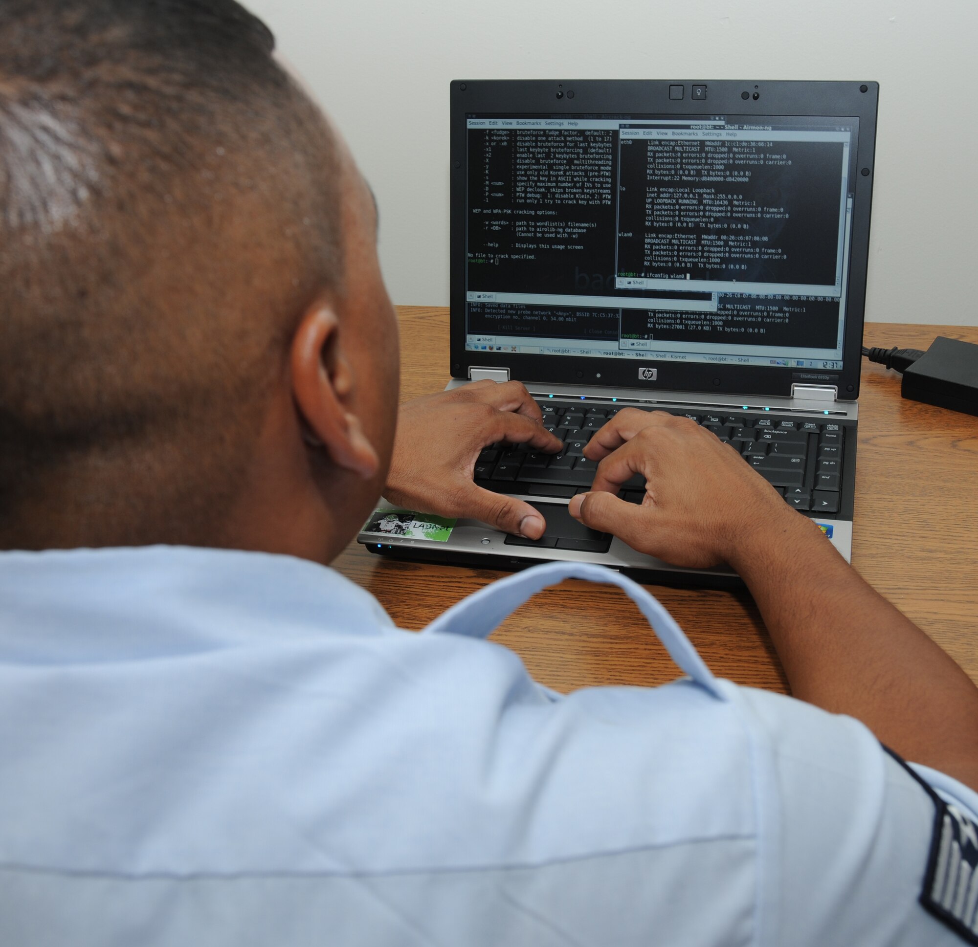 May 20, the first class of seven enlisted cyberspace defense operators graduates from training in the 333rd TRS.  (U.S. Air Force photo by Kemberly Groue)