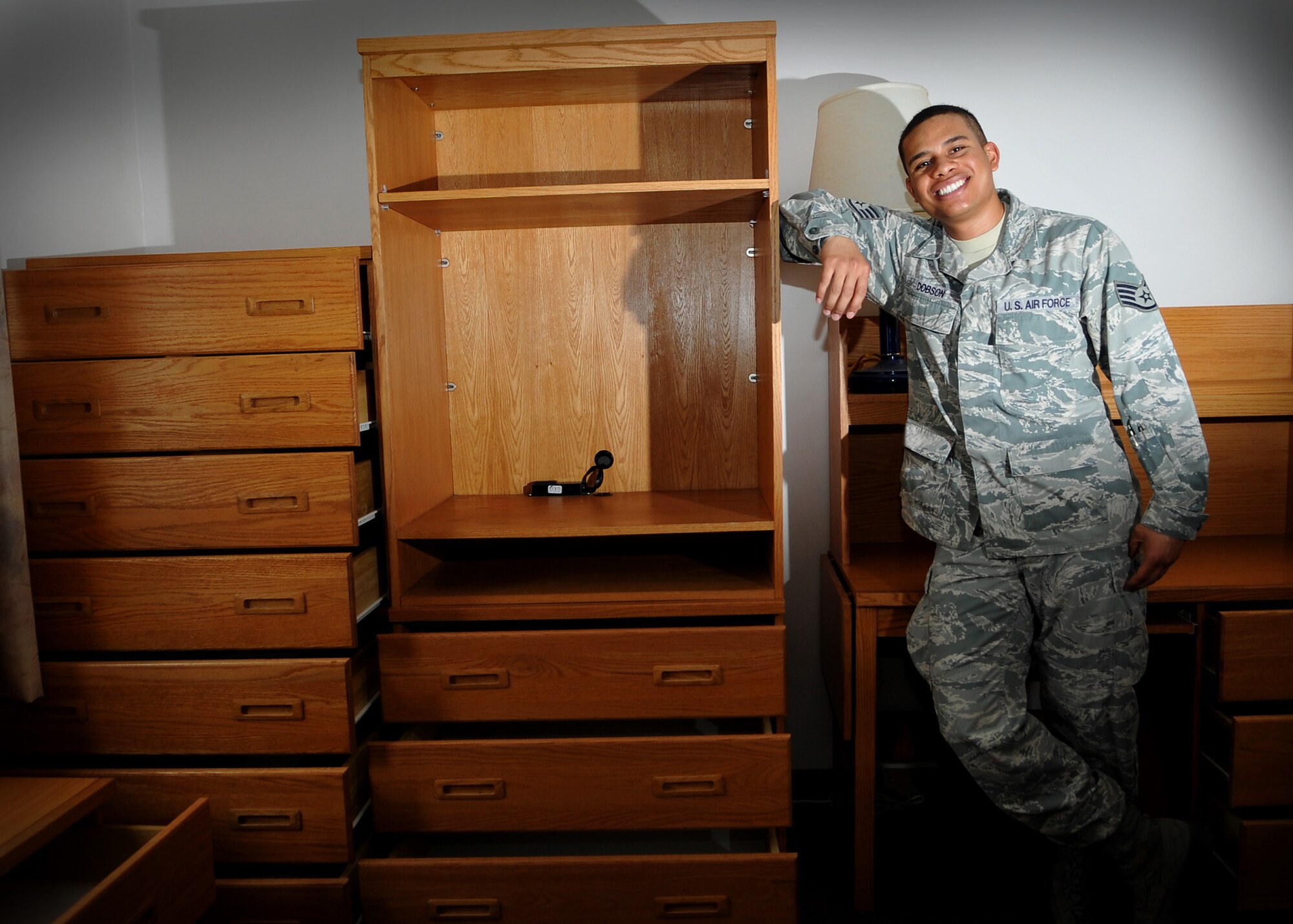 Staff Sgt. Marvin Dobson, 51st Civil Engineer Squadron (U.S. Air Force photo illustration/Senior Airman Evelyn Chavez)