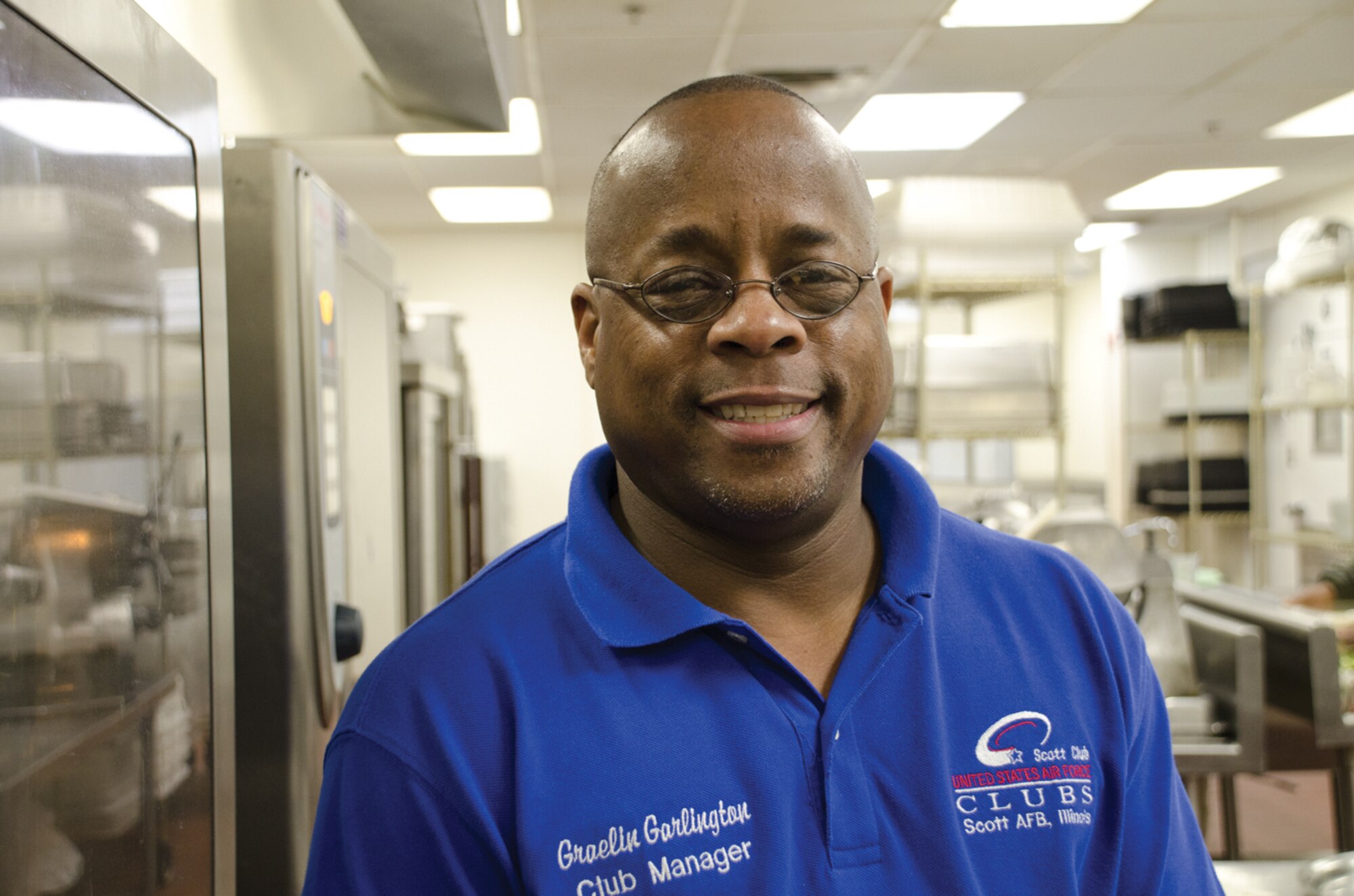 The Scott Club's new manager, Graelin Garlington, and the recently re-formed Scott Club Advisory Council hope to bring fresh innovation to the club. Mr. Garlington has been at Scott Air Force Base, Ill., for six months. He previously worked at Whiteman AFB, Mo. (U.S. Air Force photo/Steve Berry) 
